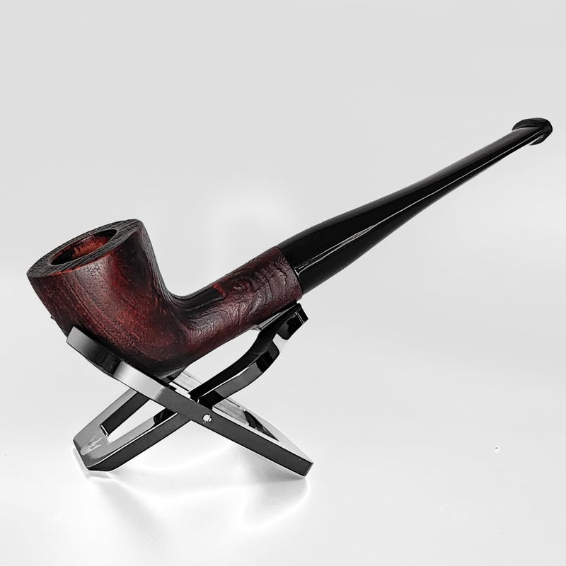 AILE Tobacco Smoking Pipe Stand Holder - Stainless Steel Portable Foldable - For Single Pipe(black) - Image 5